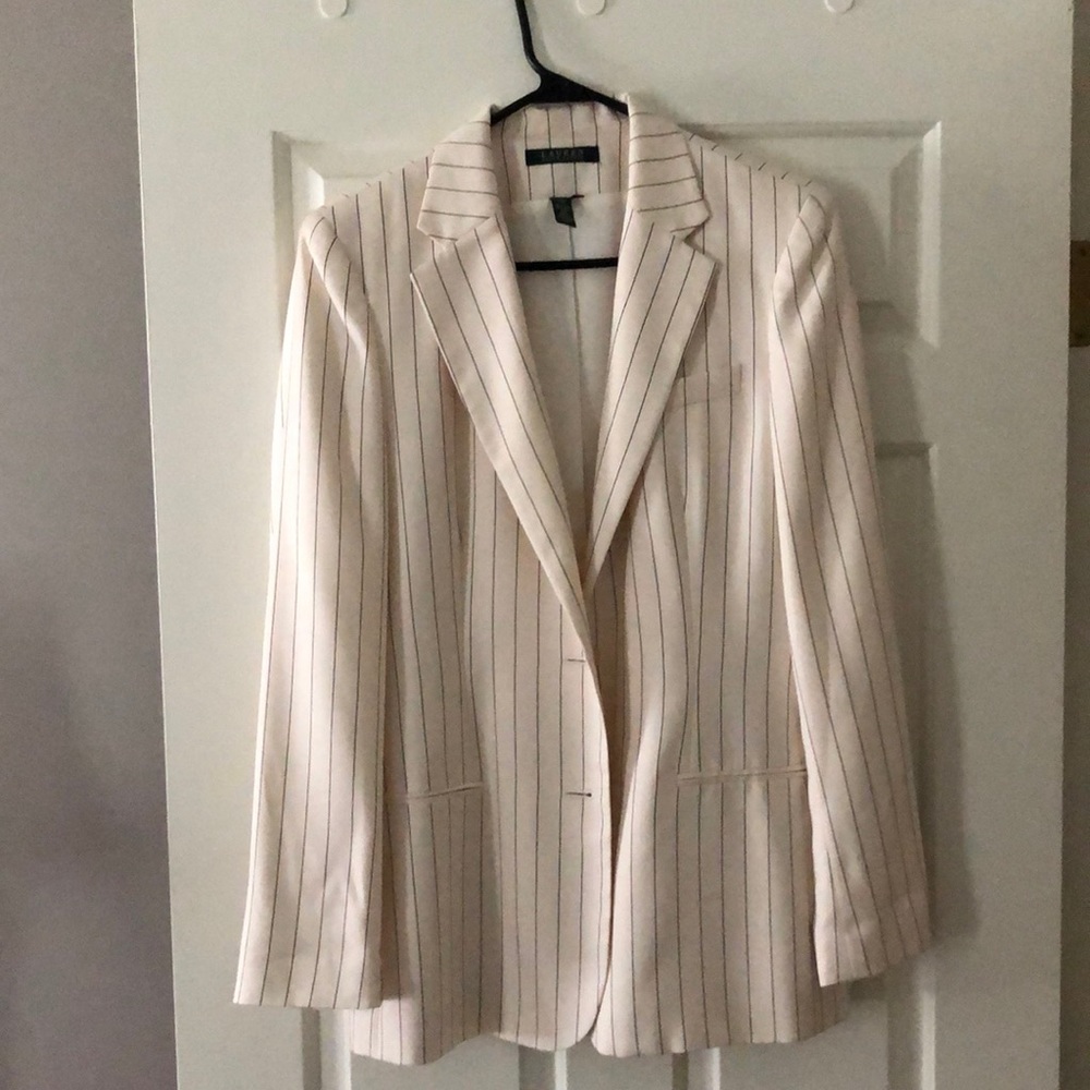 Vintage Pinstripe Pant Suit